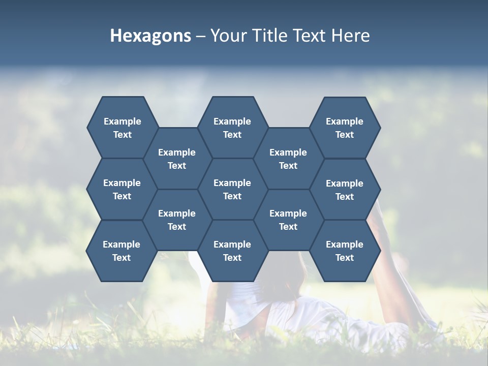 Female Peace  PowerPoint Template