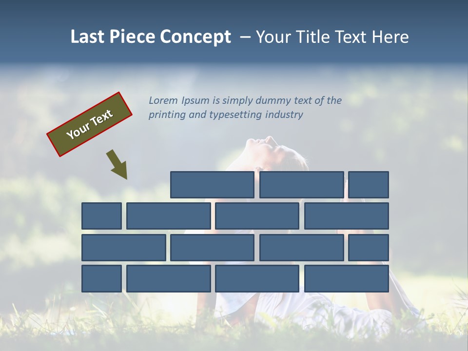 Female Peace  PowerPoint Template