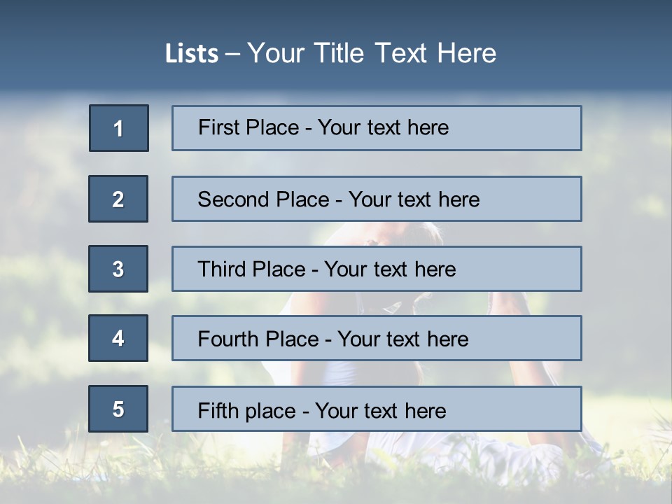 Female Peace  PowerPoint Template