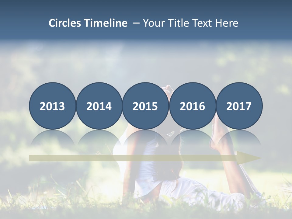 Female Peace  PowerPoint Template