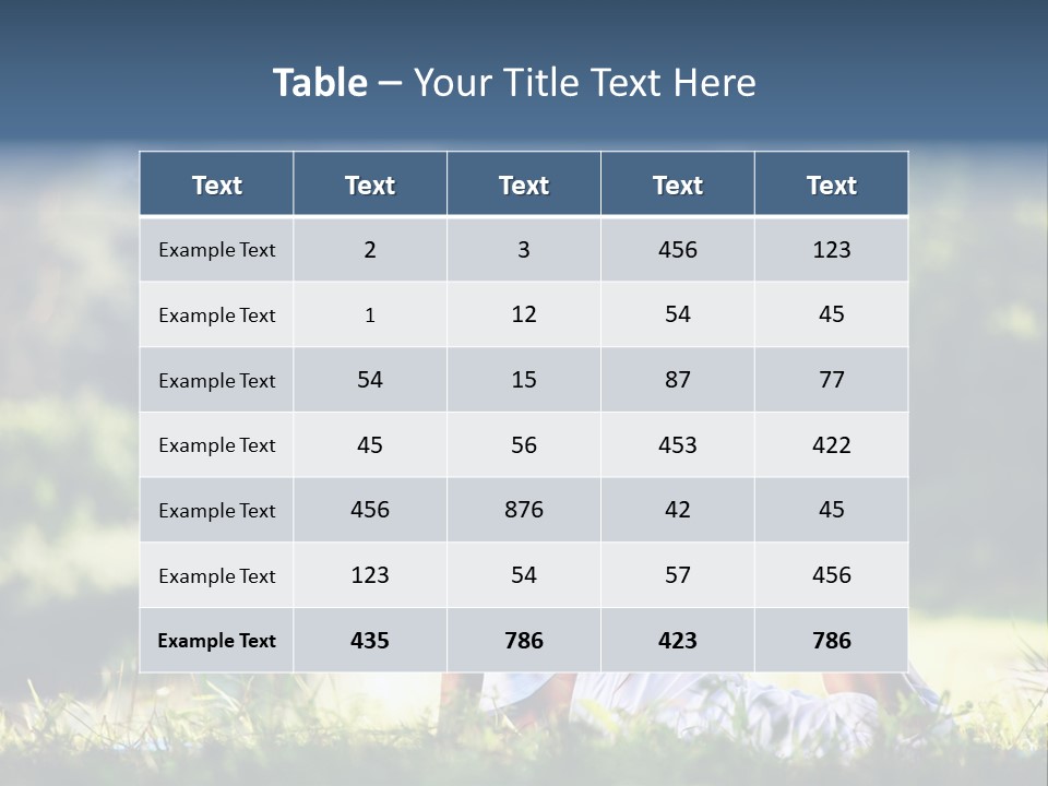 Female Peace  PowerPoint Template
