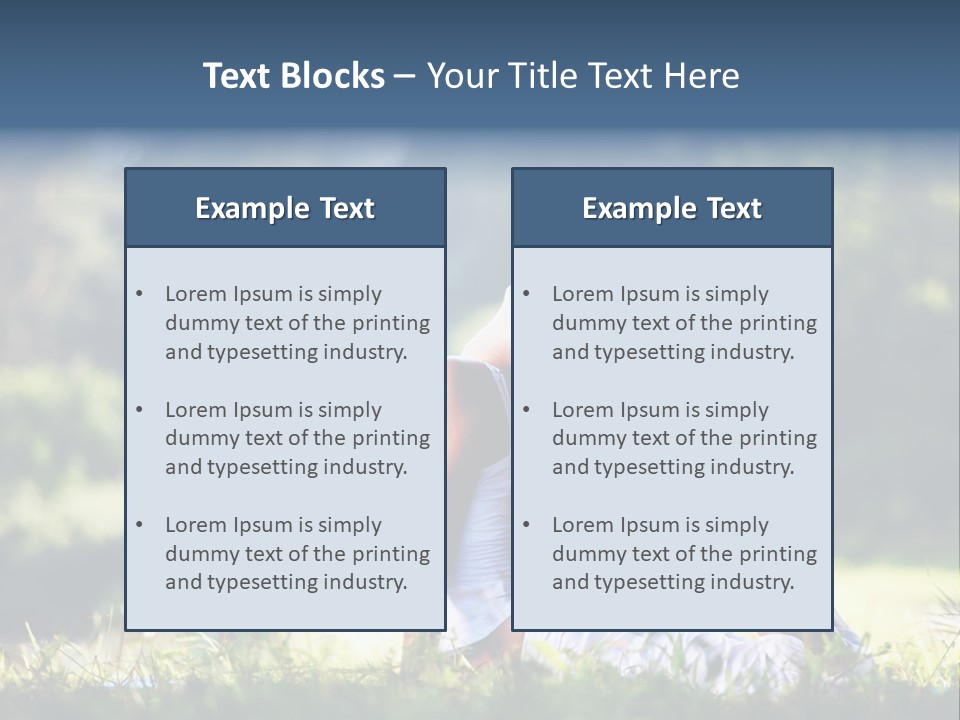 Female Peace  PowerPoint Template