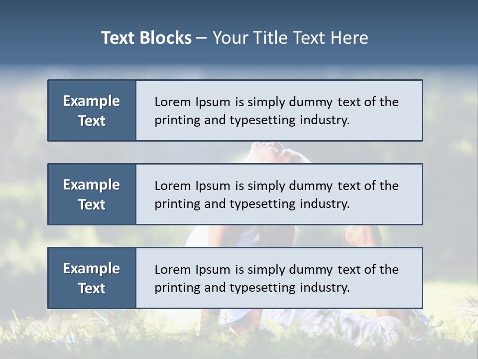 Female Peace  PowerPoint Template