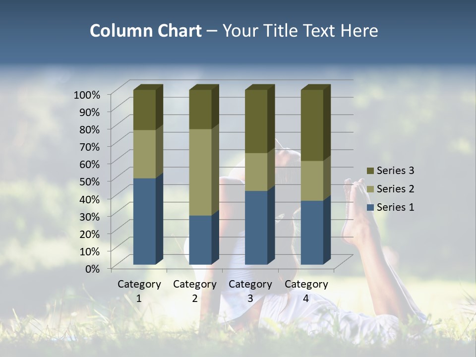 Female Peace  PowerPoint Template