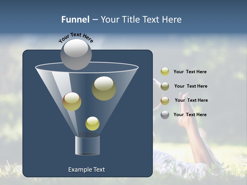 Female Peace  PowerPoint Template