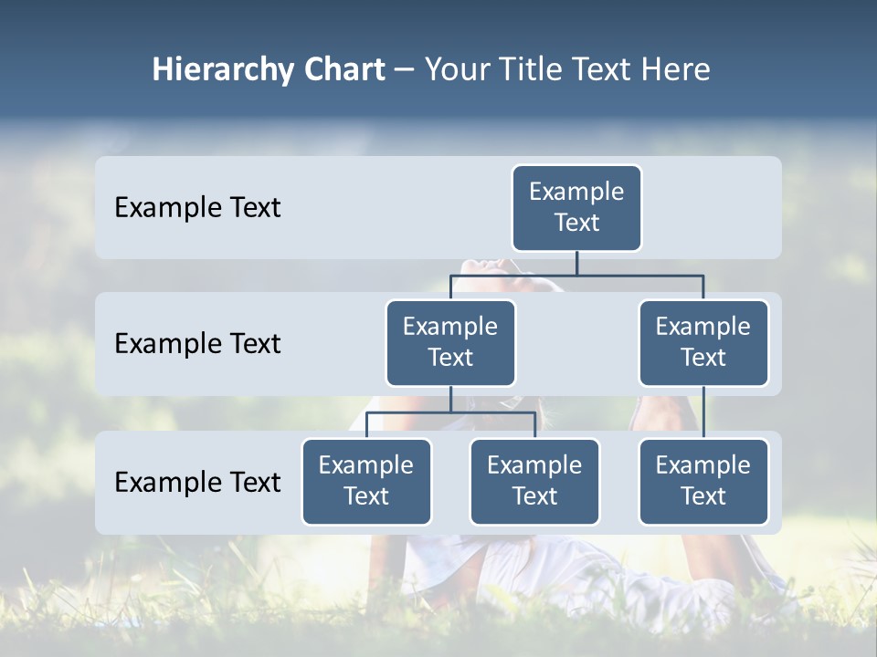 Female Peace  PowerPoint Template