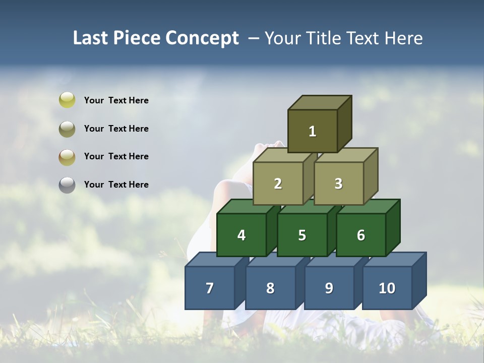 Female Peace  PowerPoint Template