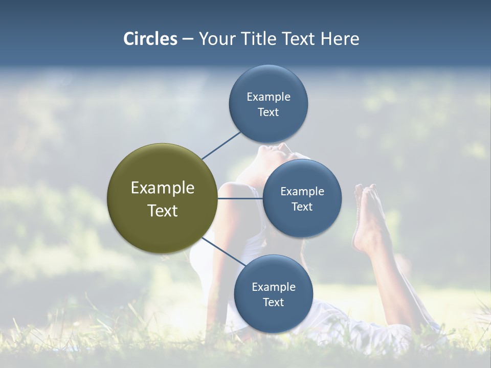 Female Peace  PowerPoint Template