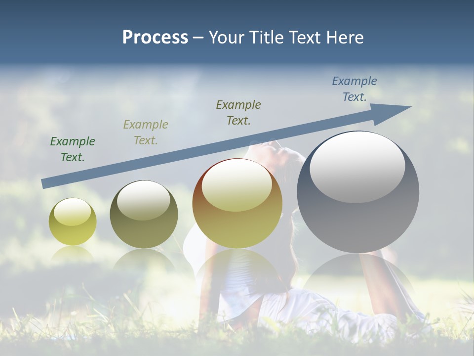 Female Peace  PowerPoint Template