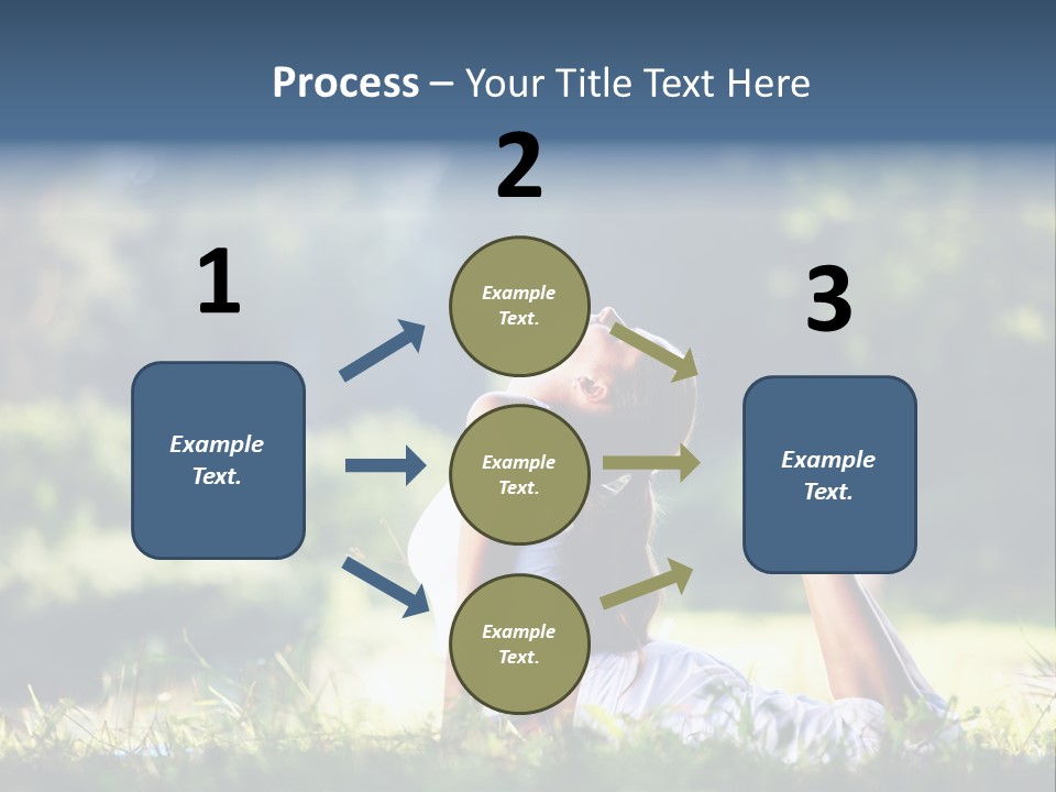 Female Peace  PowerPoint Template