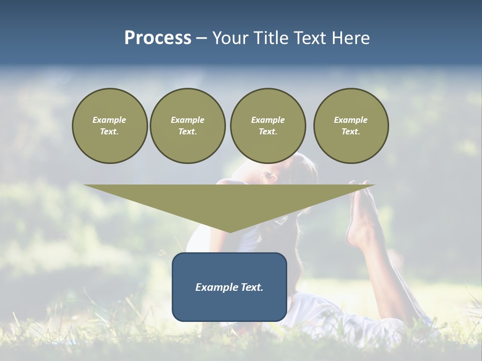 Female Peace  PowerPoint Template