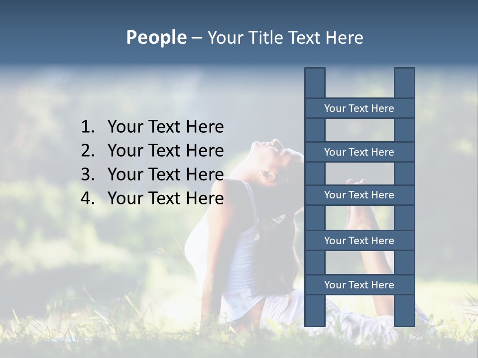 Female Peace  PowerPoint Template