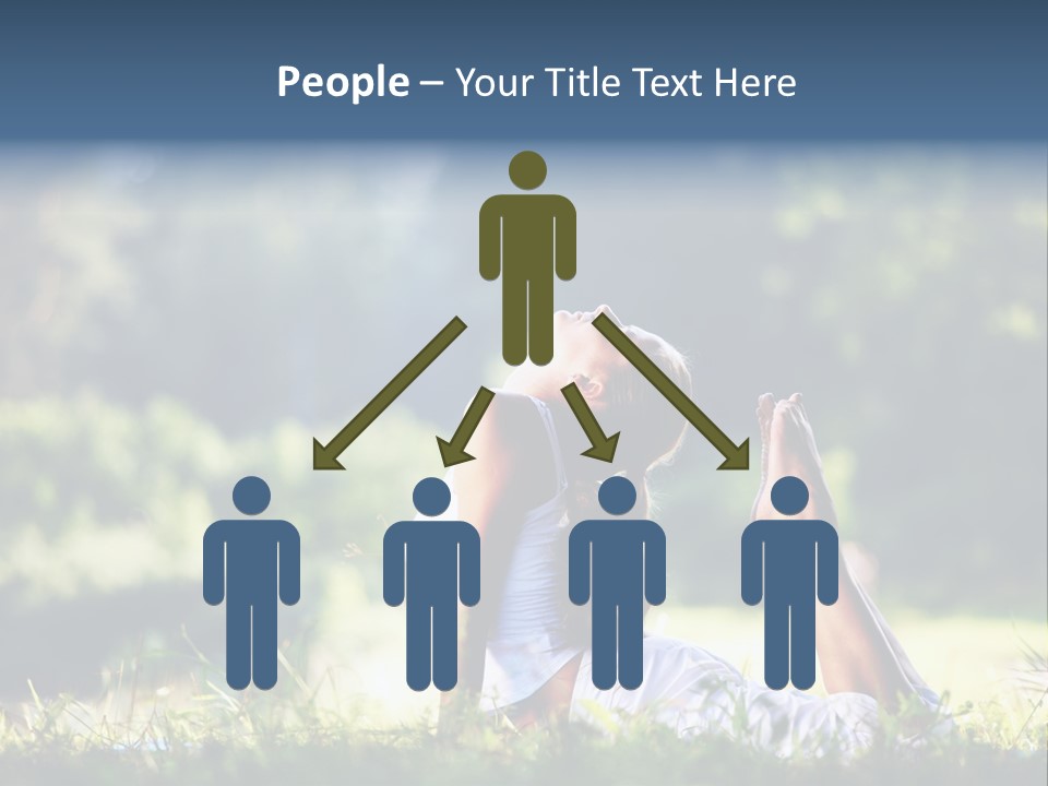 Female Peace  PowerPoint Template