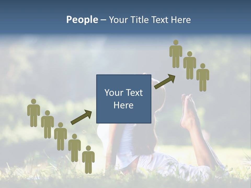 Female Peace  PowerPoint Template