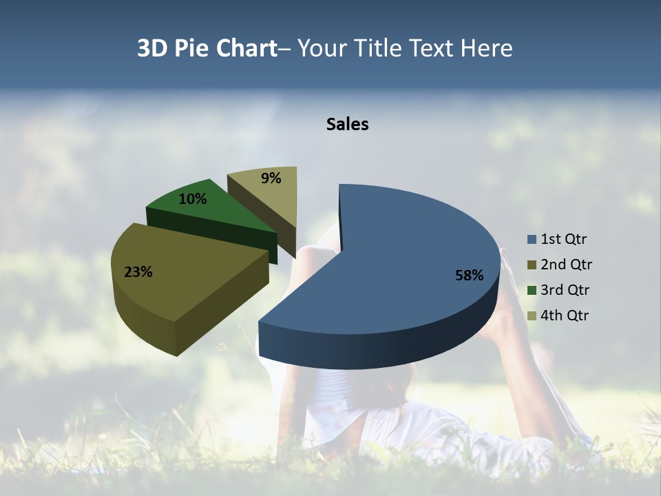 Female Peace  PowerPoint Template