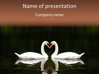 White Fauna Animal PowerPoint Template