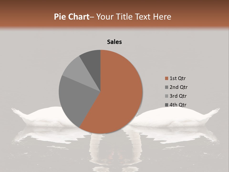 White Fauna Animal PowerPoint Template