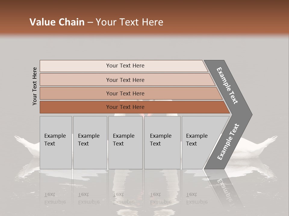 White Fauna Animal PowerPoint Template