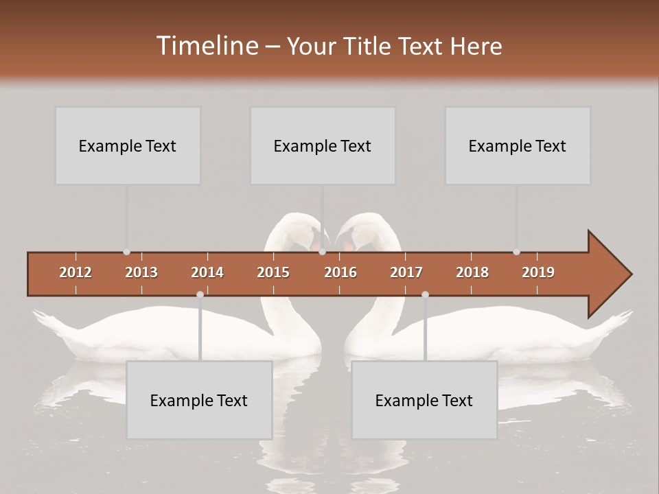 White Fauna Animal PowerPoint Template