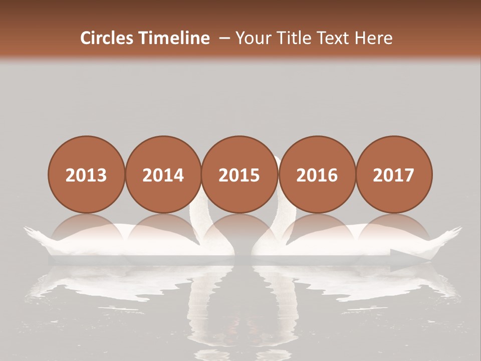 White Fauna Animal PowerPoint Template