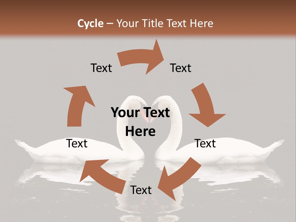 White Fauna Animal PowerPoint Template