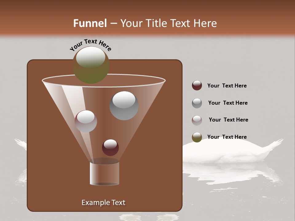 White Fauna Animal PowerPoint Template