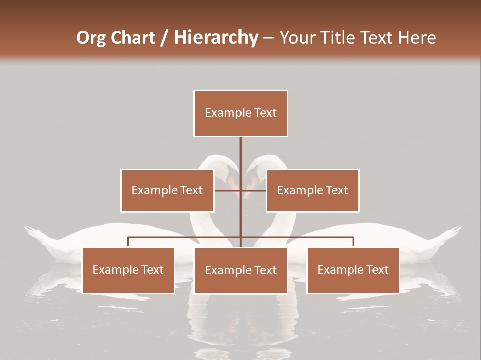 White Fauna Animal PowerPoint Template