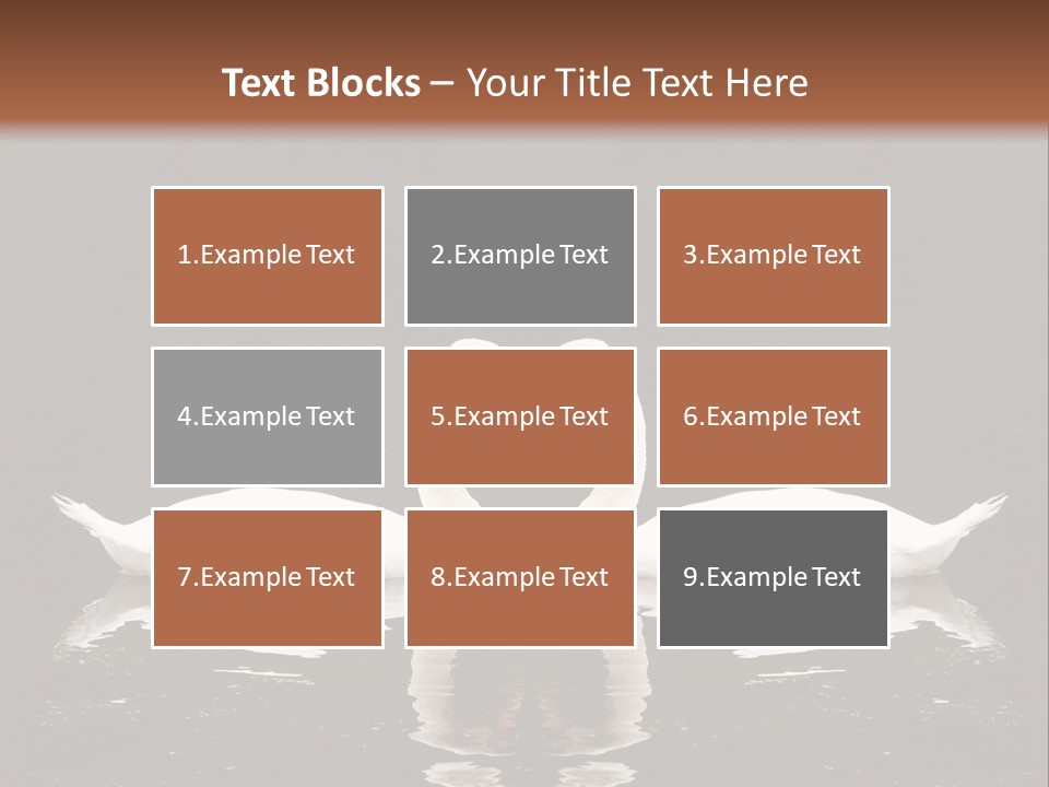 White Fauna Animal PowerPoint Template