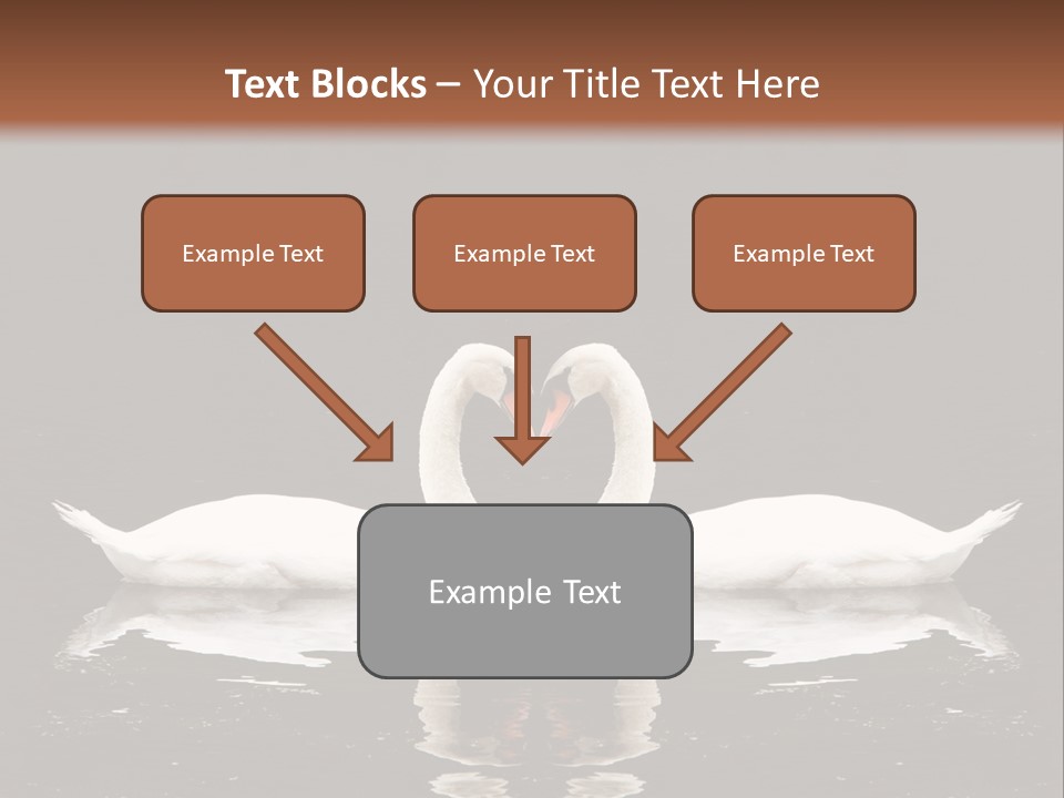 White Fauna Animal PowerPoint Template