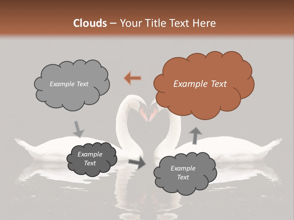 White Fauna Animal PowerPoint Template