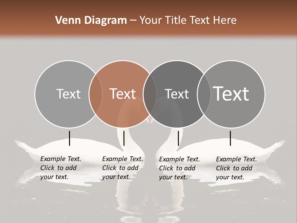 White Fauna Animal PowerPoint Template