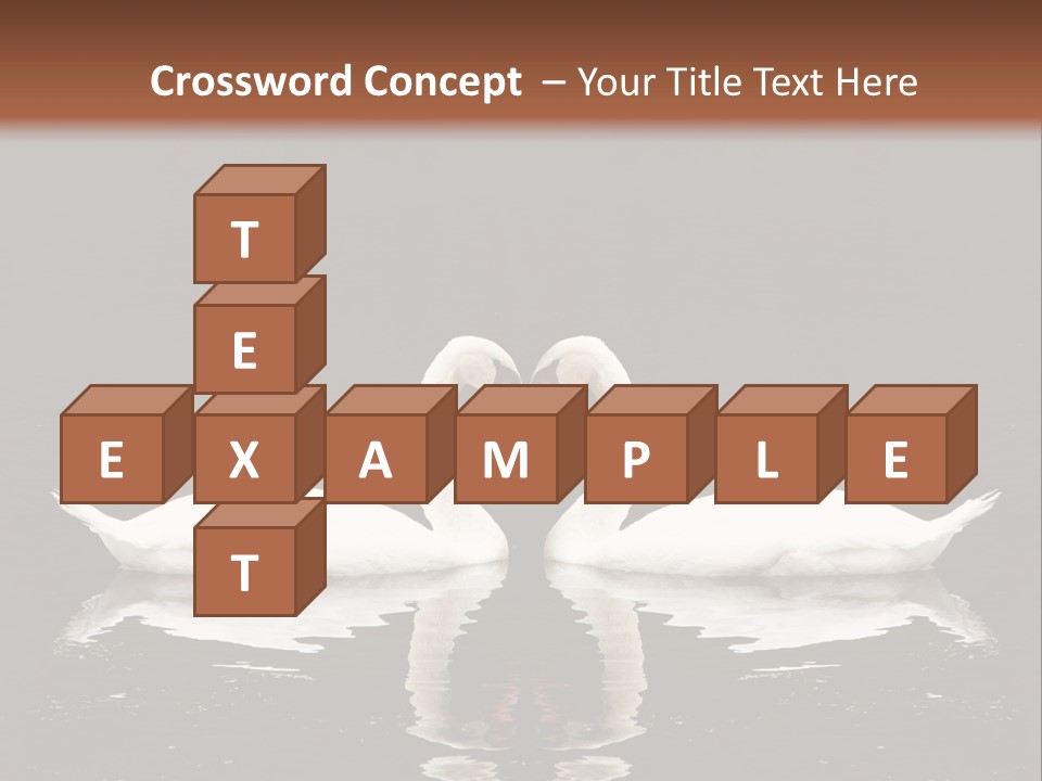 White Fauna Animal PowerPoint Template