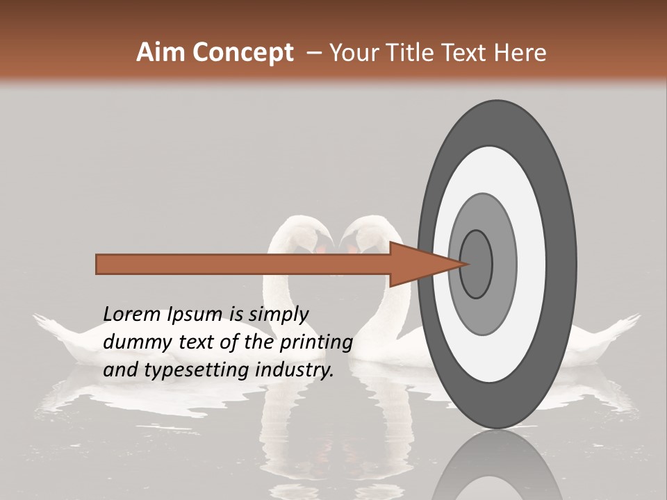 White Fauna Animal PowerPoint Template