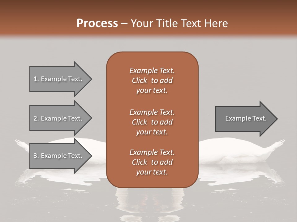 White Fauna Animal PowerPoint Template