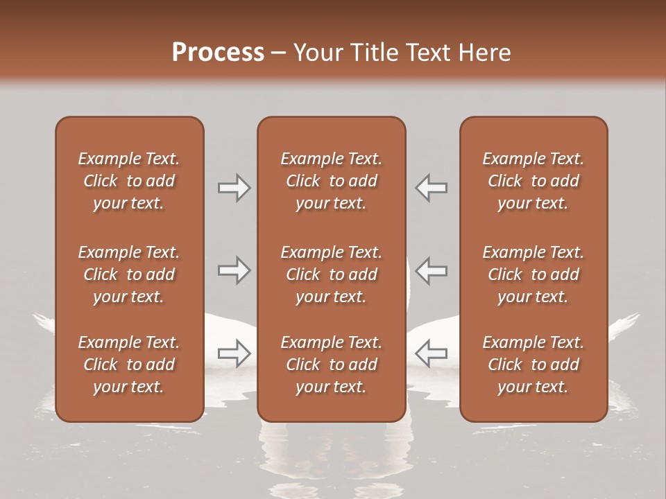 White Fauna Animal PowerPoint Template