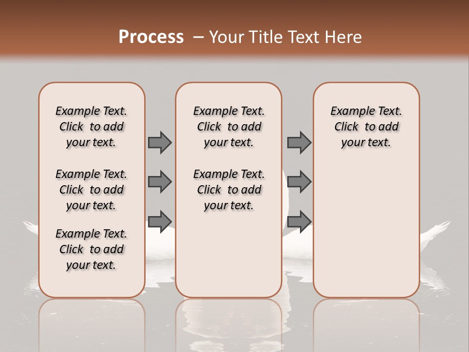 White Fauna Animal PowerPoint Template