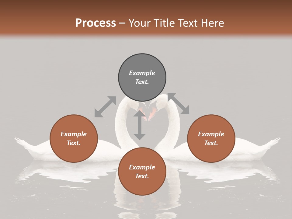 White Fauna Animal PowerPoint Template