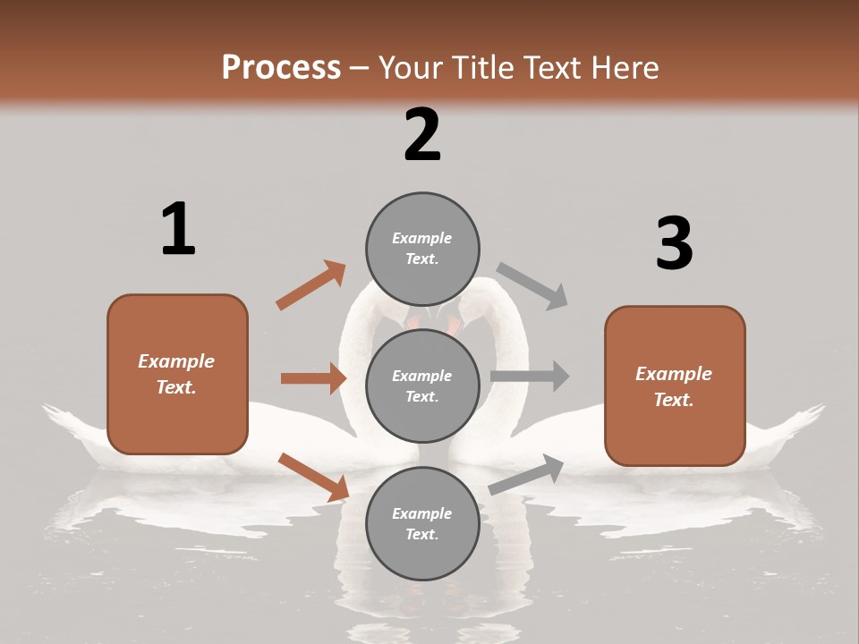 White Fauna Animal PowerPoint Template