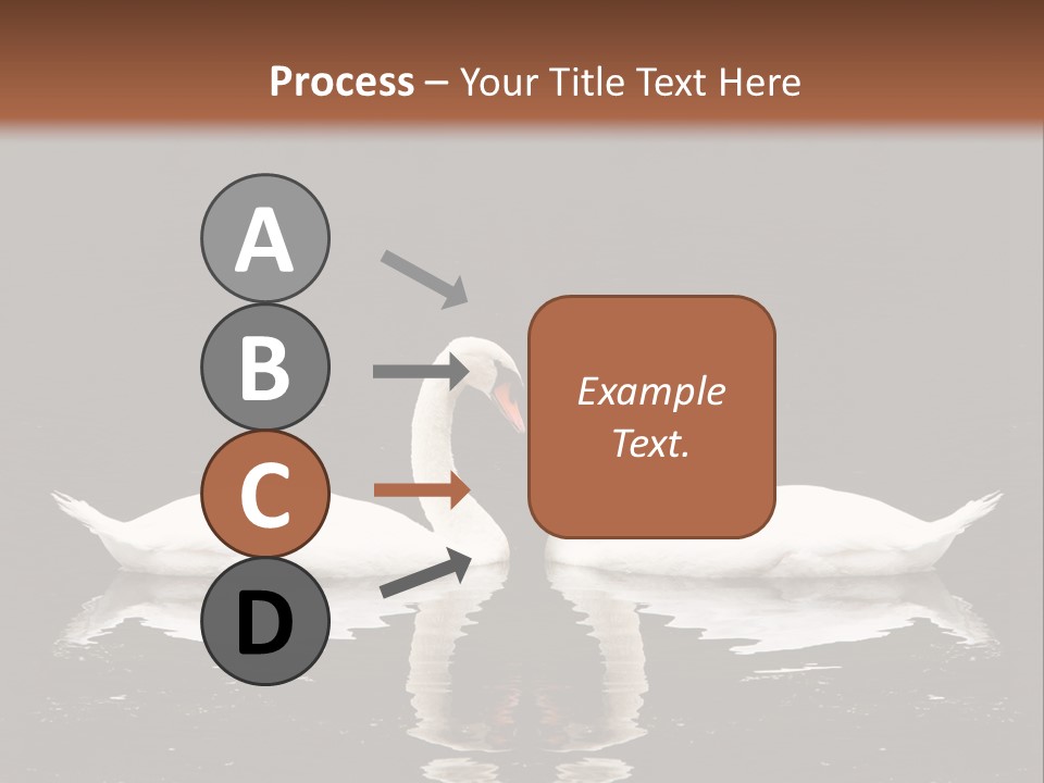 White Fauna Animal PowerPoint Template