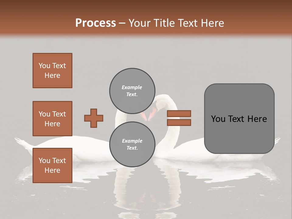 White Fauna Animal PowerPoint Template