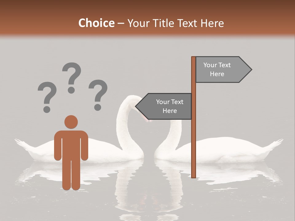 White Fauna Animal PowerPoint Template