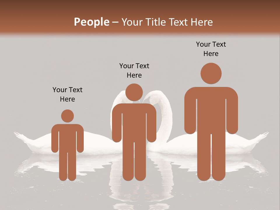 White Fauna Animal PowerPoint Template