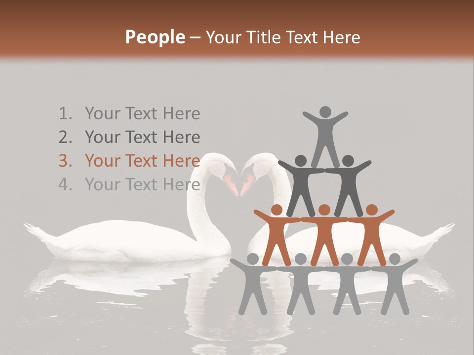 White Fauna Animal PowerPoint Template