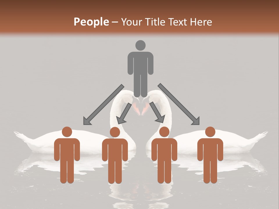 White Fauna Animal PowerPoint Template