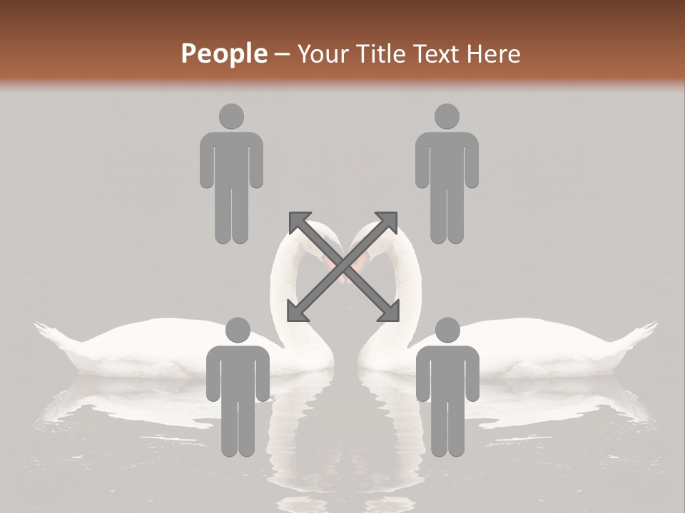 White Fauna Animal PowerPoint Template