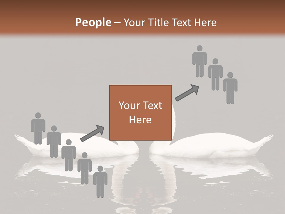 White Fauna Animal PowerPoint Template