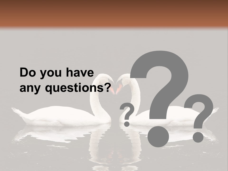 White Fauna Animal PowerPoint Template