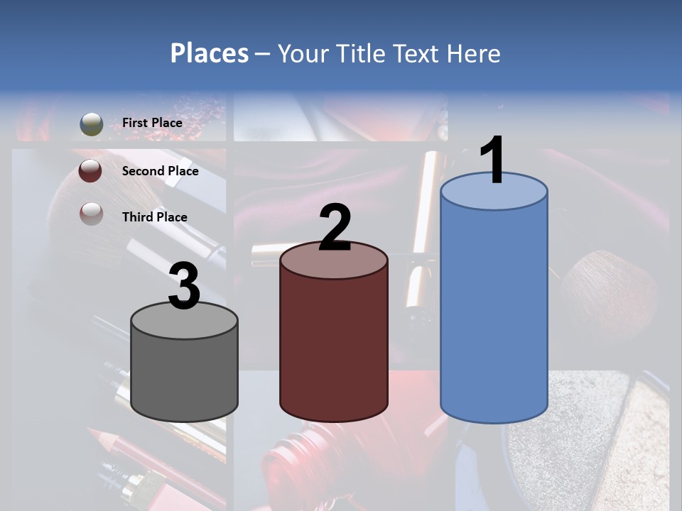 Makeup Collage PowerPoint Template