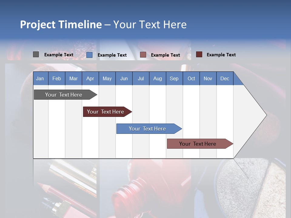 Makeup Collage PowerPoint Template