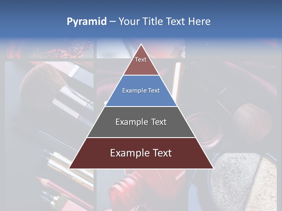 Makeup Collage PowerPoint Template